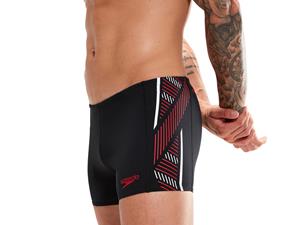 Speedo Aqua short End+ Tech panel black/Red